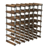Wine Rack Dark Wood 42 Bottle - DN634  Traditional Wine Racks   