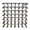 Wine Rack Dark Wood 42 Bottle - DN634  Traditional Wine Racks   