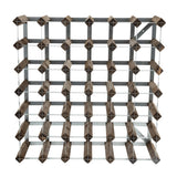 Wine Rack Dark Wood 42 Bottle - DN634  Traditional Wine Racks   