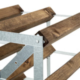 Wine Rack Dark Wood 42 Bottle - DN634  Traditional Wine Racks   