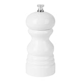 Olympia Salt Or Pepper Grinder White Hevea Wood 125mm - DN652  Olympia   