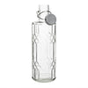 Olympia Geo Glass Water Bottle with Stopper 1Ltr (Pack of 6) - DN816 Jugs, Pitchers, Decanters & Carafes Olympia   