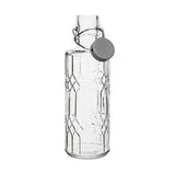 Olympia Geo Glass Water Bottle with Stopper 640ml (Pack of 6) - DN817 Jugs, Pitchers, Decanters & Carafes Olympia   