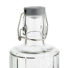 Olympia Geo Glass Water Bottle with Stopper 380ml (Pack of 6) - DN818 Jugs, Pitchers, Decanters & Carafes Olympia   