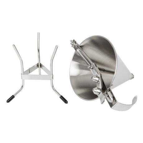 De Buyer Stainless Steel Automatic Piston Funnel 1.5ltr - DN906  De Buyer   