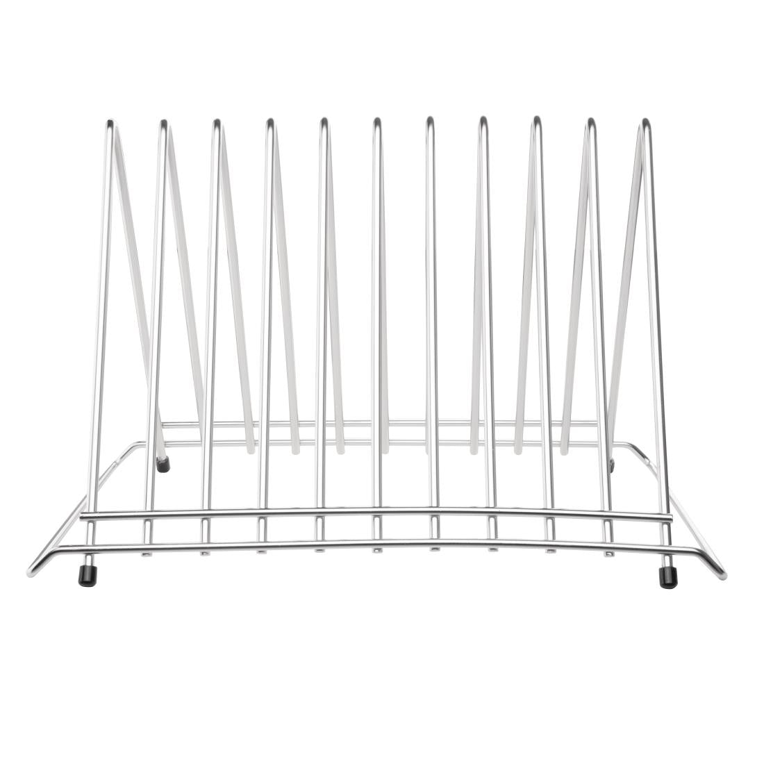 Hygiplas Heavy Duty Chopping Board Rack 10 Slots - DP037  Hygiplas   