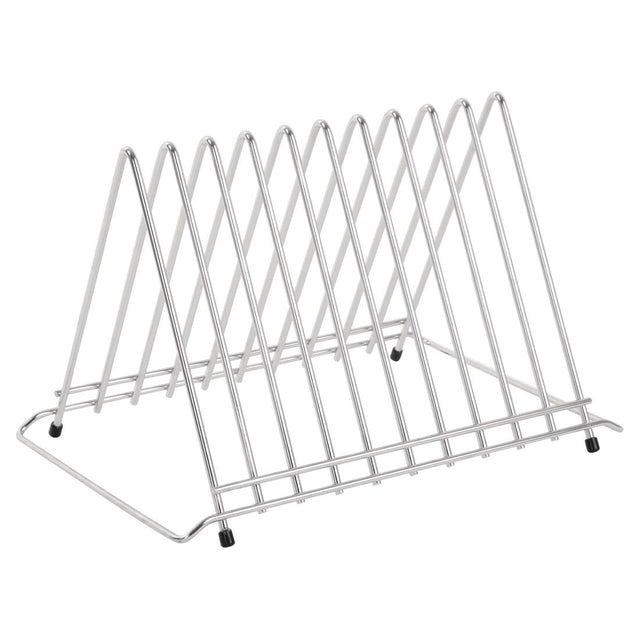Hygiplas Heavy Duty Chopping Board Rack 10 Slots - DP037  Hygiplas   
