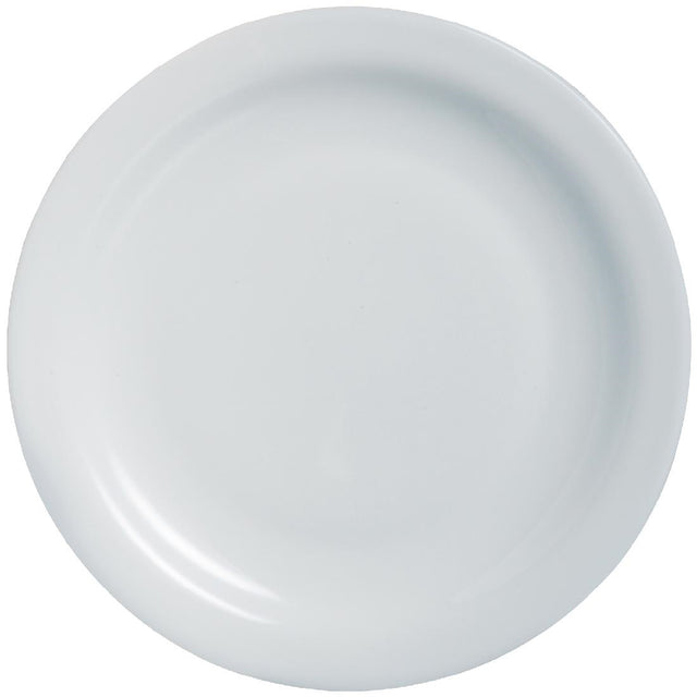 Arcoroc Opal Hoteliere Narrow Rim Plates 236mm (Pack of 6) - DP061 Plates Arcoroc