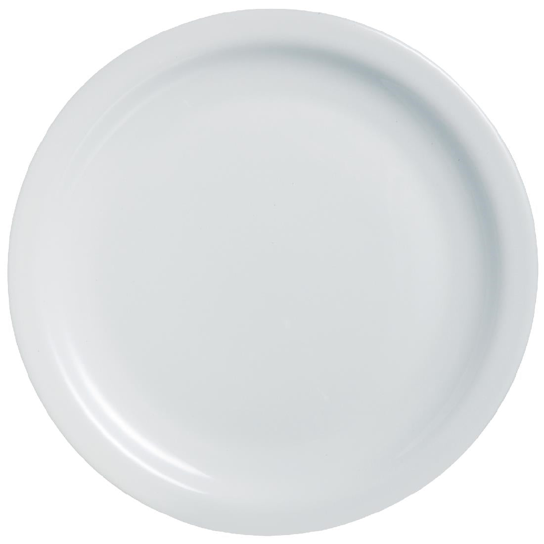 Arcoroc Opal Hoteliere Narrow Rim Plates 193mm (Pack of 6) - DP062 Plates Arcoroc