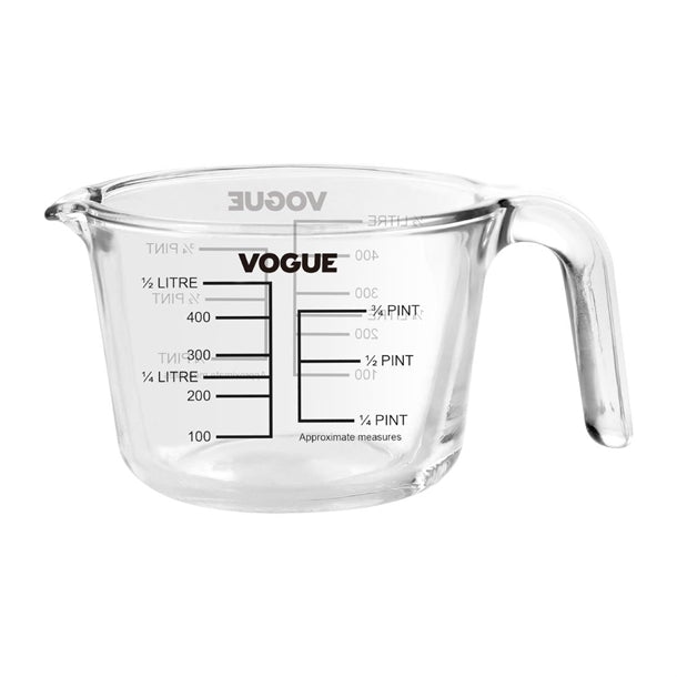 Vogue Glass Measuring Jug 500ml - DP116  Vogue   
