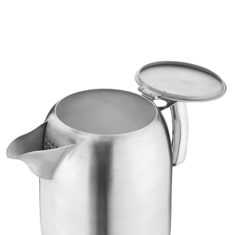 Olympia Airline Teapot Stainless Steel 1.6Ltr - DP125  Olympia   