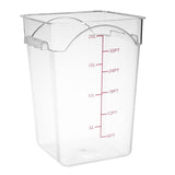 Hygiplas Polycarbonate Square Storage Container 20Ltr - DP130  Hygiplas   