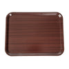 Cambro Capri Laminate Canteen Tray Mahogany 430mm - DP210  Cambro   