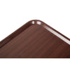 Cambro Capri Laminate Canteen Tray Mahogany 430mm - DP210  Cambro   