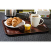 Cambro Capri Laminate Canteen Tray Mahogany 430mm - DP210  Cambro   