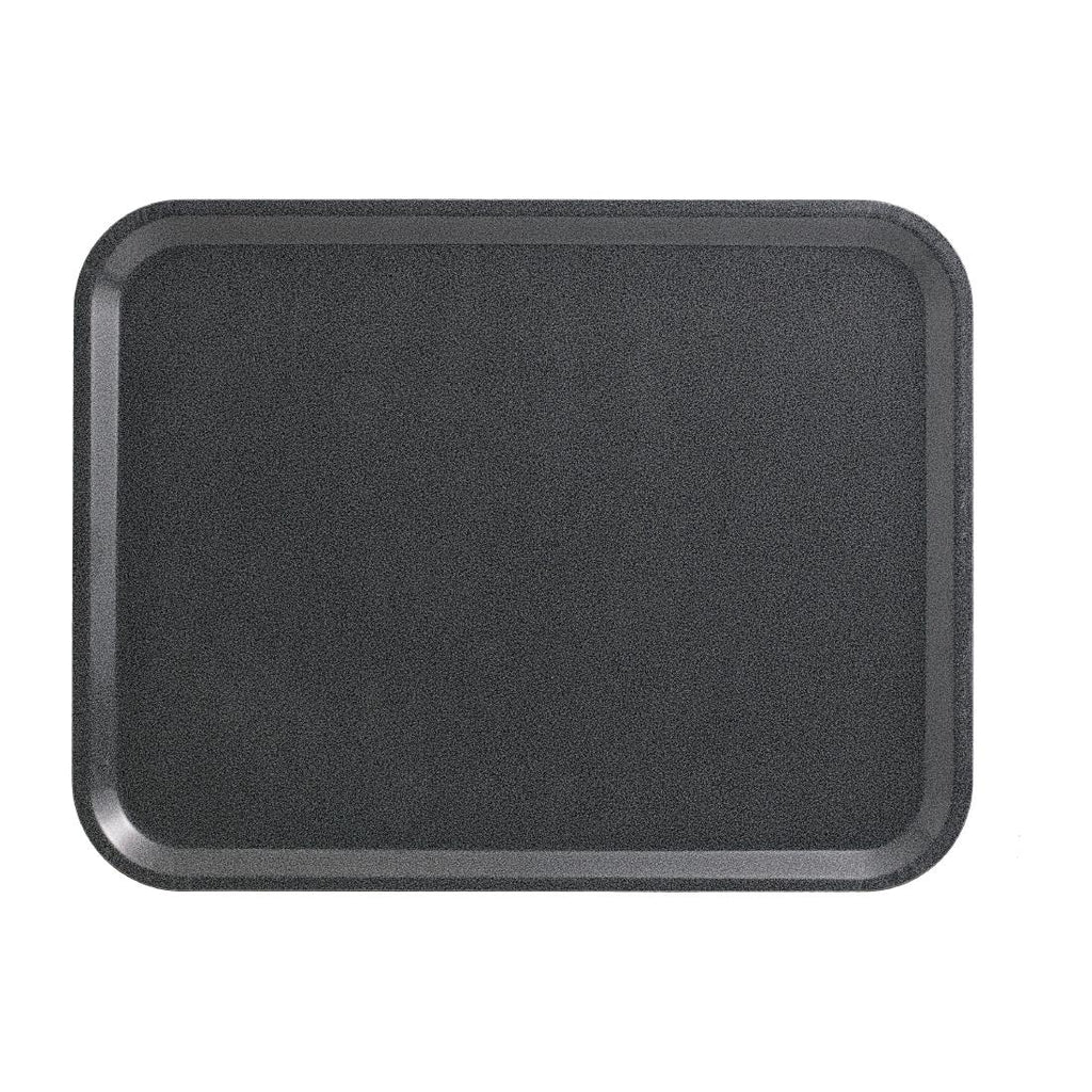 Cambro Capri Laminate Canteen Tray Granite 430mm - DP211  Cambro   