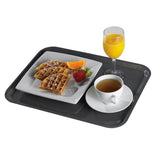 Cambro Capri Laminate Canteen Tray Granite 430mm - DP211  Cambro   