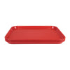 Olympia Kristallon Polypropylene Fast Food Tray Red Small 345mm - DP213  Olympia   