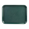 Olympia Kristallon Small Polypropylene Fast Food Tray Green 345mm - DP214  Olympia   