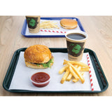 Olympia Kristallon Small Polypropylene Fast Food Tray Green 345mm - DP214  Olympia   
