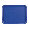 Olympia Kristallon Polypropylene Fast Food Tray Blue Small 345mm - DP215  Olympia   