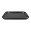 Olympia Kristallon Polypropylene Fast Food Tray Black Small 345mm - DP216  Olympia   