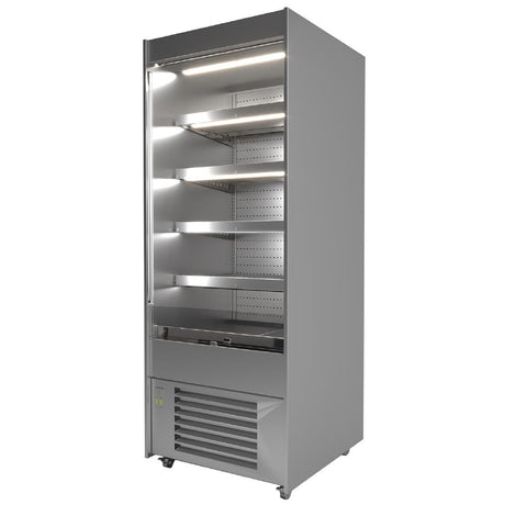 Victor Maxiline 600mm MAXI060-V-ST-P-ST Slimline Multideck With Night Blind - DP221 Refrigerated Merchandisers Victor
