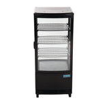 Polar C-Series Energy Efficient Curved Door Display Fridge Black 86Ltr - CX574  Polar   