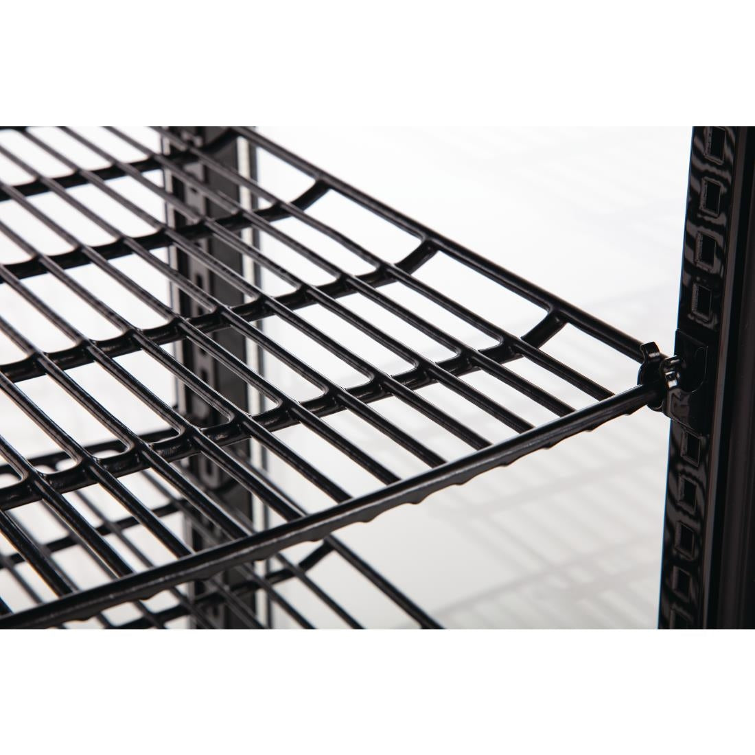 Polar C-Series Energy Efficient Curved Door Display Fridge Black 235Ltr - CX573  Polar   