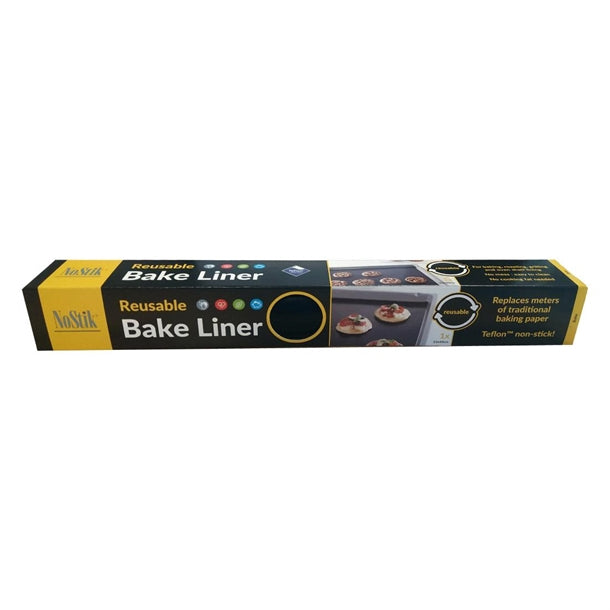 NoStik Reusable Bake Liner Black 330 x 400mm - DP530  No Stik   