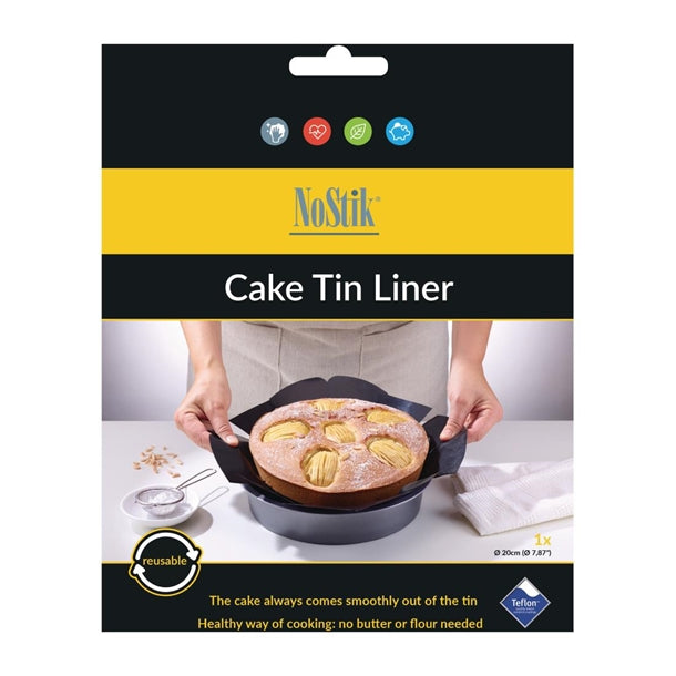 NoStik Reusable Round Cake Tin Liner 200mm - DP538  No Stik   
