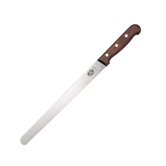 Victorinox Wooden Handled Slicer Knife Round Blade 30cm - DP587  Victorinox   