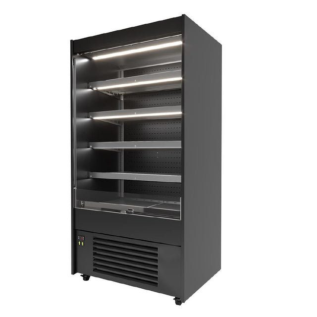 Victor Maxiline 1000mm Slimline Multideck With Night Blind MAXI100V-ST-P-PA - DP594 Refrigerated Merchandisers Victor
