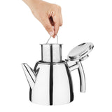 Olympia Conical Insulated Stainless Steel Teapot with Filter 600ml - DP601  Olympia   
