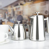Olympia Conical Insulated Stainless Steel Teapot with Filter 600ml - DP601  Olympia   