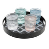 Olympia Kristallon PC Round Non Slip Tray with Handles 300mm - DP664  Olympia   