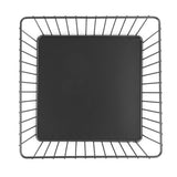Olympia Wire Food Display Tray Square Black 230x230x100mm - DP674  Olympia   