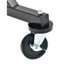 Black Garment Rail with 20 Grey Hangers - DP708  Commercial Hangers   