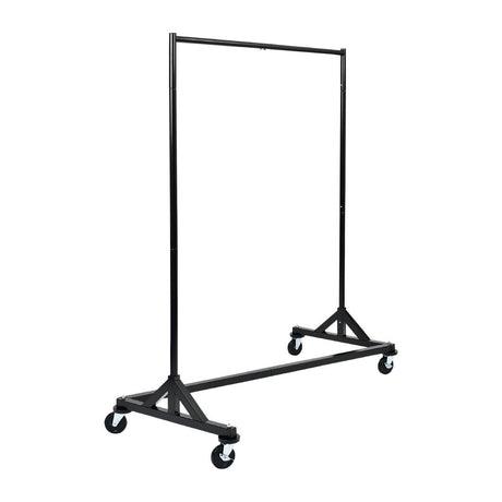 Black Garment Rail - DP707  Commercial Hangers   