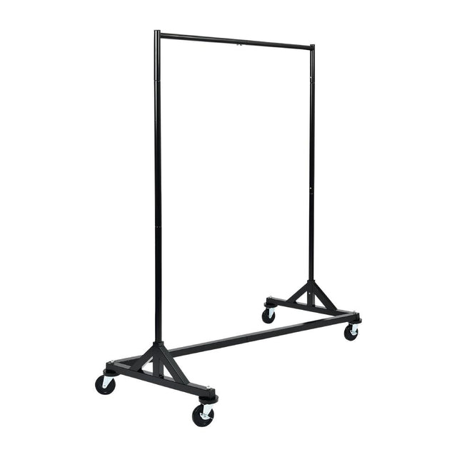 Black Garment Rail - DP707  Commercial Hangers   