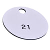 Numbered Cloakroom Hangers 1-33 - DP716  Commercial Hangers   