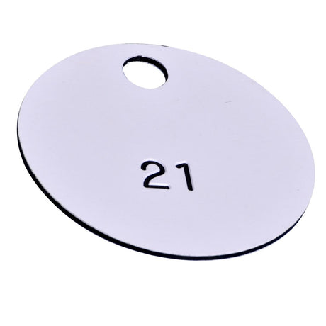 Numbered Cloakroom Hangers 1-33 - DP716  Commercial Hangers   