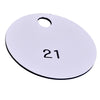 Numbered Cloakroom Hangers 1-100 - DP717  Commercial Hangers   