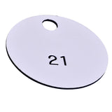 Numbered Cloakroom Hangers 1-100 - DP717  Commercial Hangers   