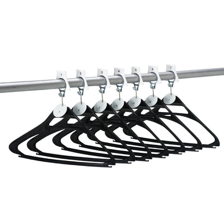 Numbered Cloakroom Hangers 1-33 - DP716  Commercial Hangers   