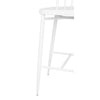 Bolero Windsor Aluminium White High Stools (Pack of 2) - DP719 All Stools Bolero   