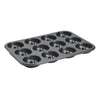 De Buyer Non-Stick 12 Hole 7cm Mini-Savarins Mould - DP749  De Buyer   
