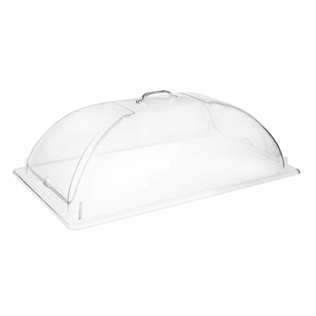 Olympia Kristallon Polycarbonate 1/1 GN Domed Cover 535x330x175mm - DP790  Olympia   