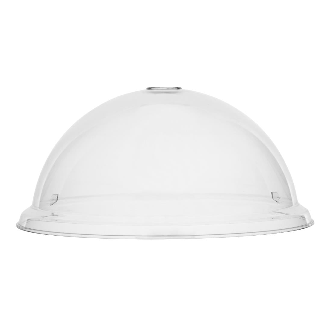 Olympia Kristallon Polycarbonate Domed Plate Cover Round 300mm - DP792 Plates Olympia