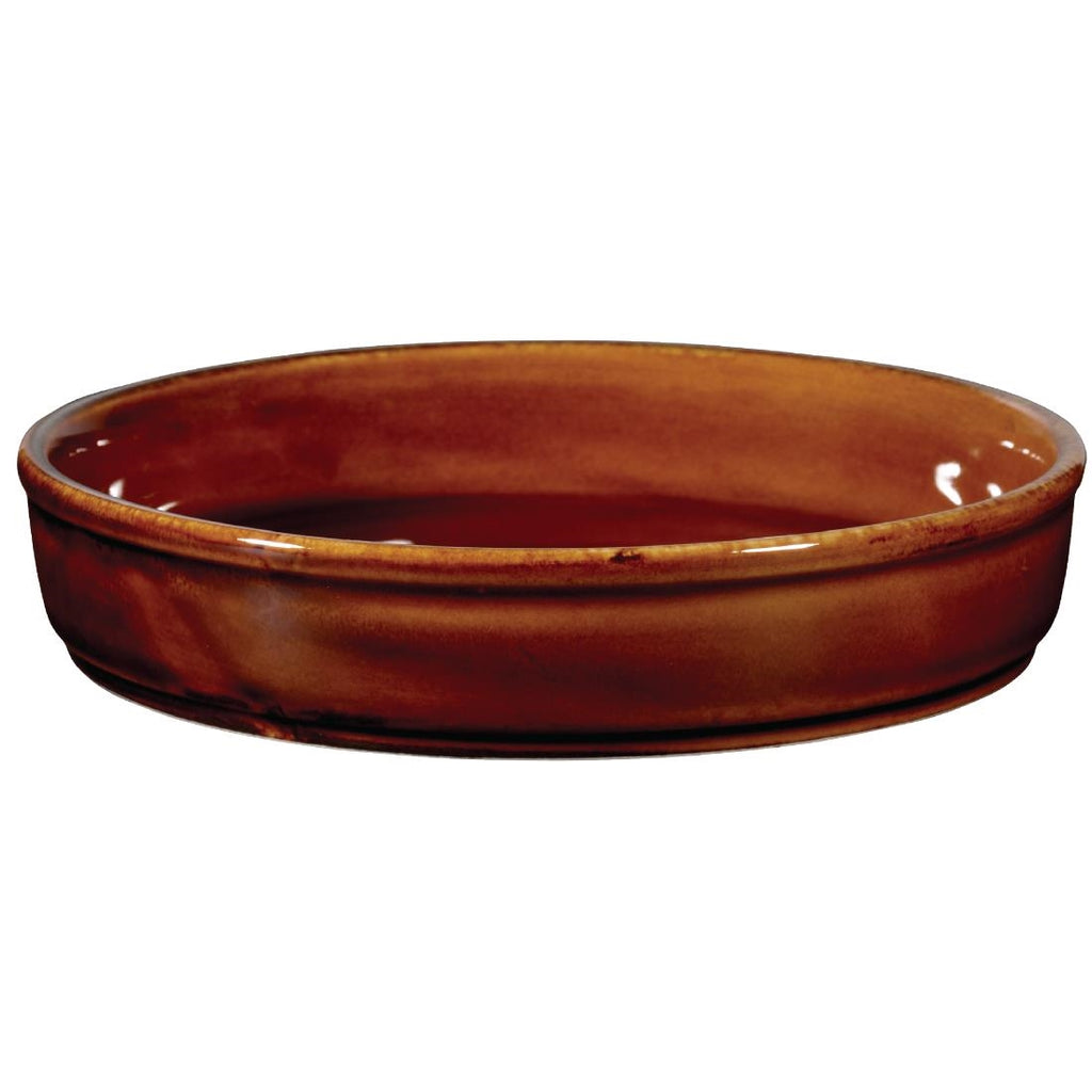 Churchill Rustics Simmer Round Mezze Dishes 550ml (Pack of 6) - DP808 Churchill Art de Cuisine Churchill   